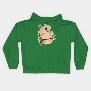 Japanese flying squirrel Kids Hoodie